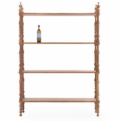 French Walnut Etagère, 19th C.