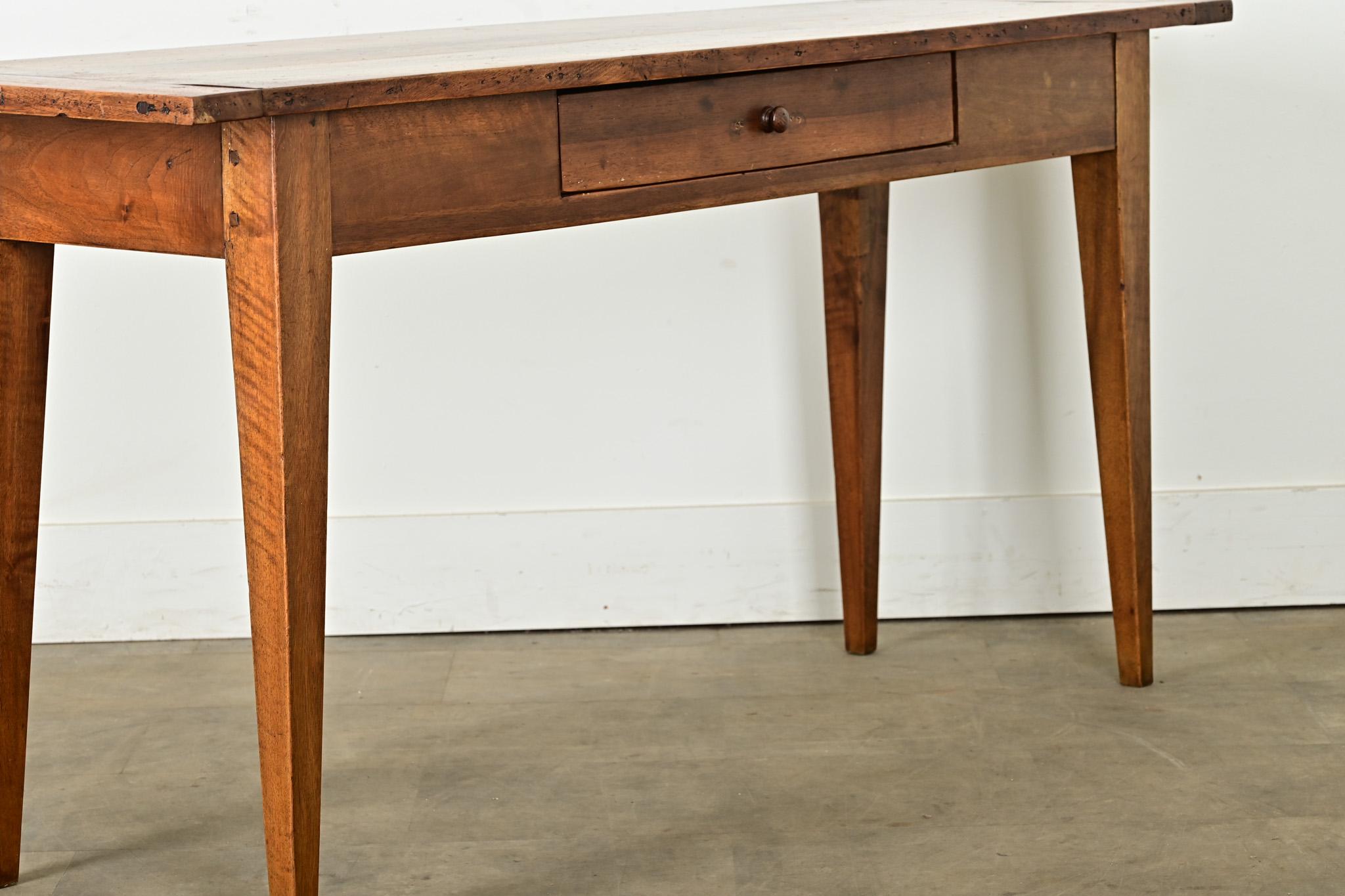 French Walnut Farmhouse Server For Sale 4
