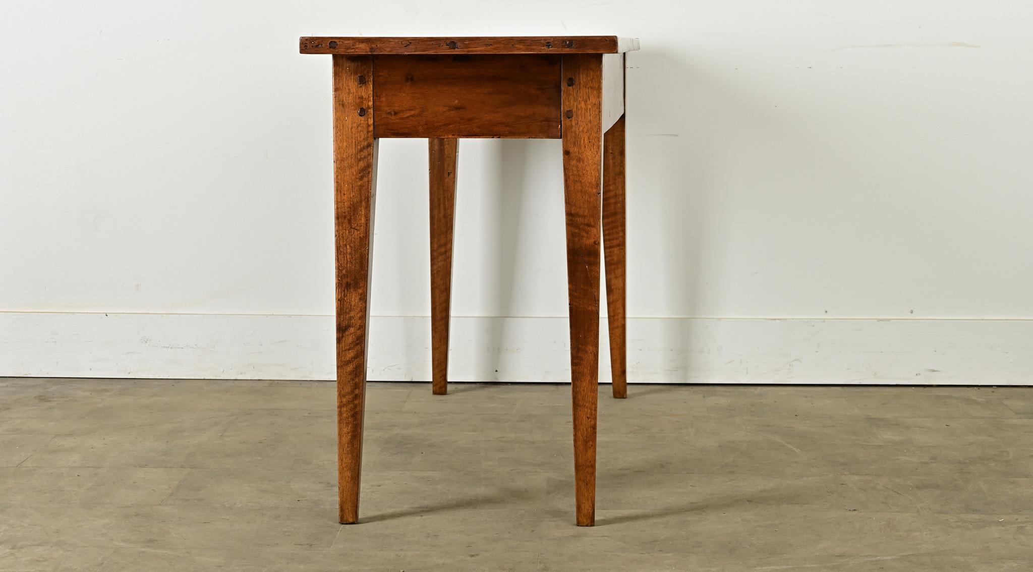 French Walnut Farmhouse Server For Sale 8