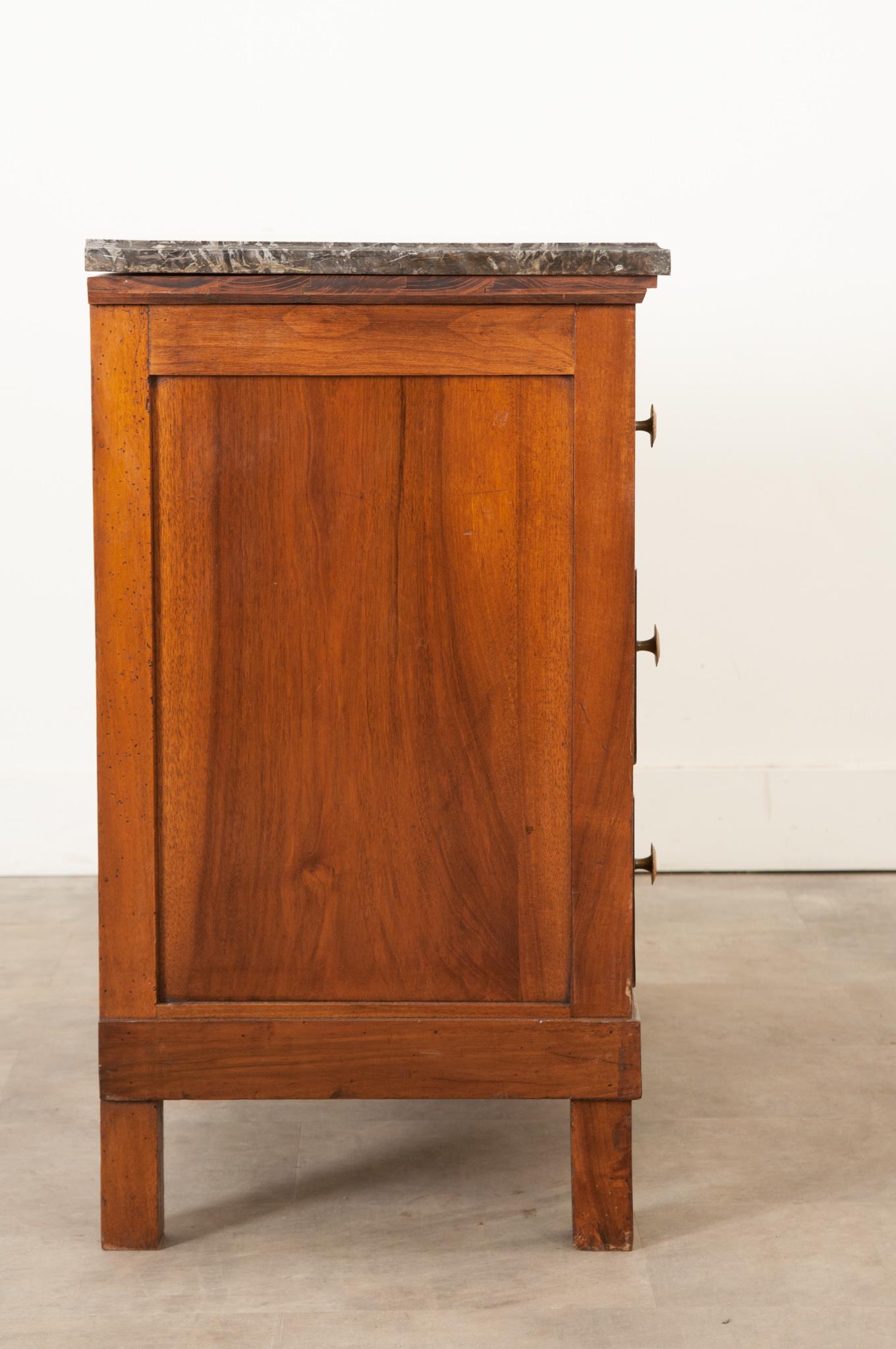 French Walnut Louis Philippe Armoire For Sale 8