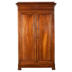 Used French Walnut Louis Philippe Armoire