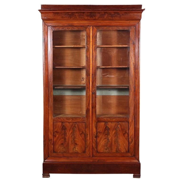 Monumental French Louis Philippe Period Lyonnaise Bibliotheque or