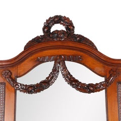 French Walnut Louis XVI Hallstand