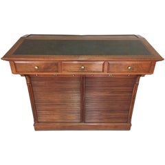 French Walnut Notary Cabinet, 1920s