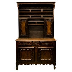 Vassiliere francese in noce e Oak