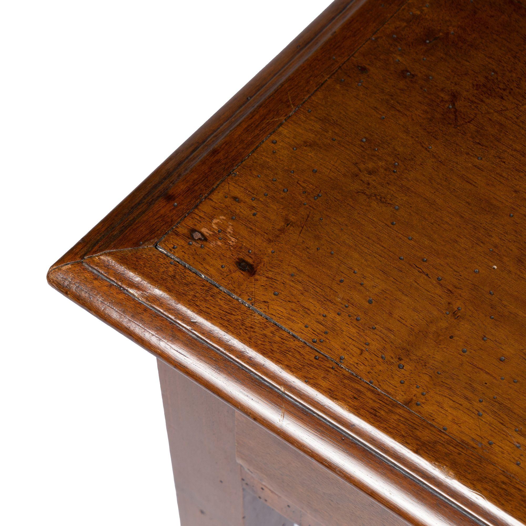 French Walnut One Drawer Table, 1800's 6
