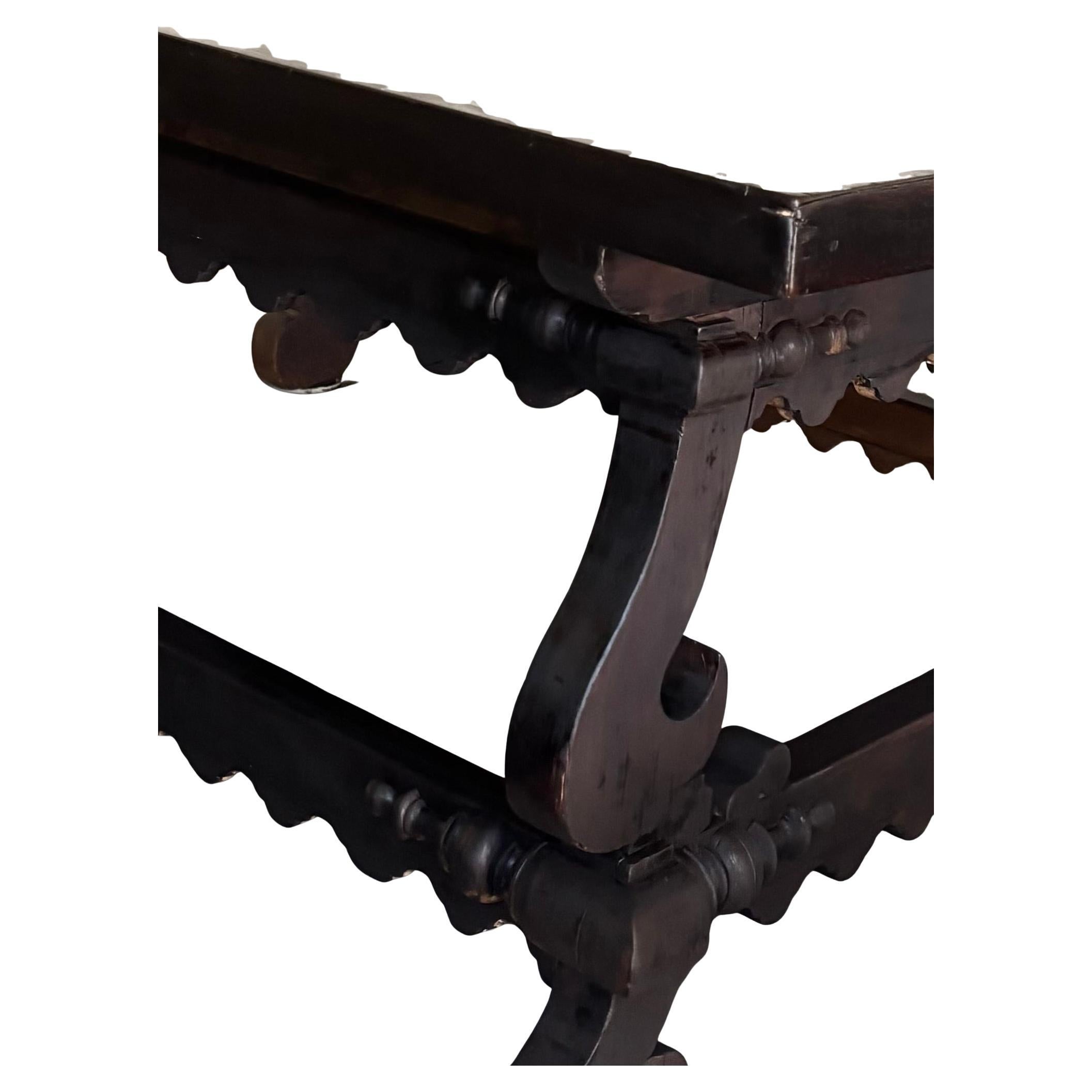 Baroque French Walnut Oversized Jacobean Dining Table in the works! For Sale