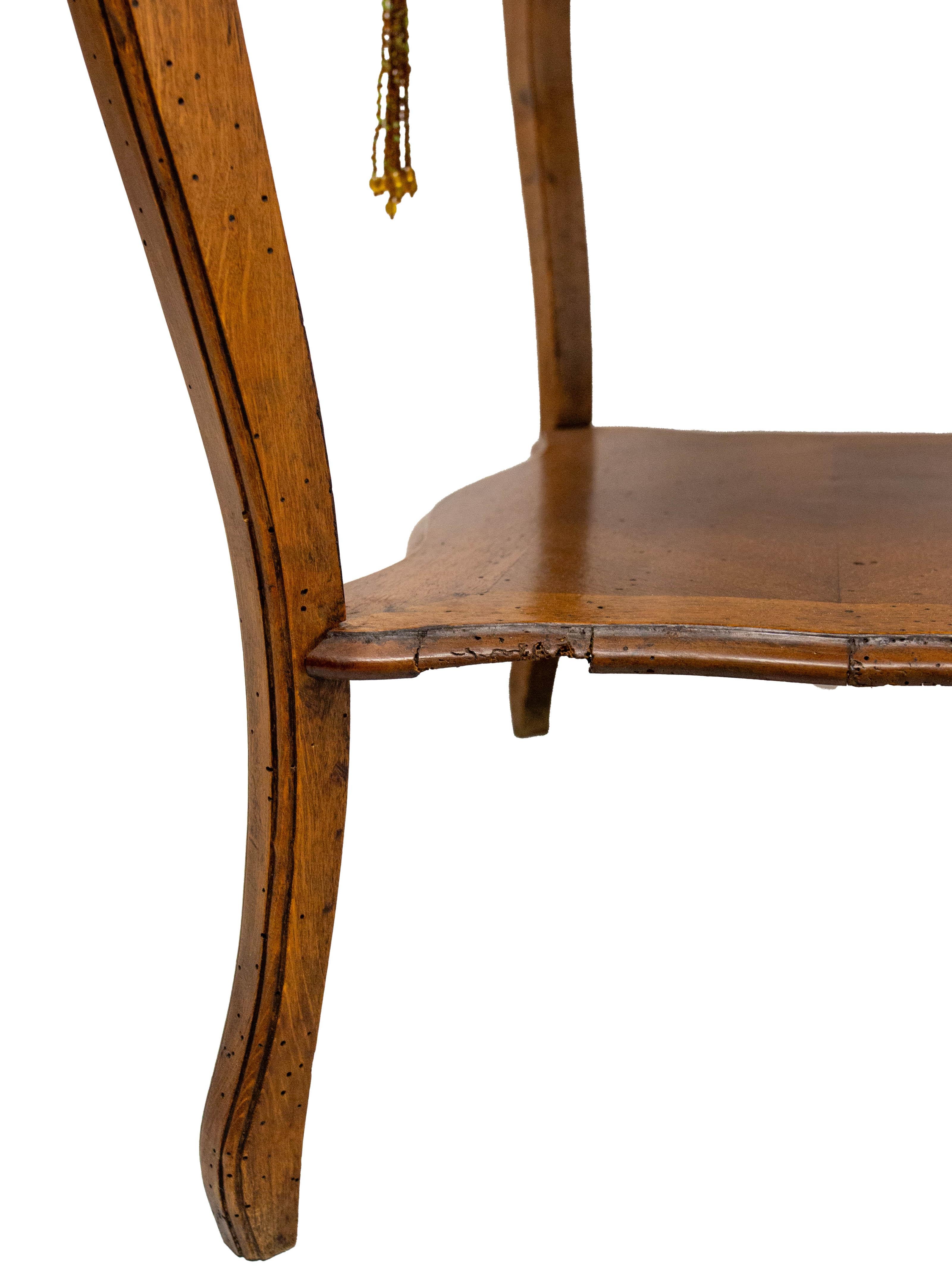 French Walnut Sewing Table in the Louis XV Style, circa 1900 For Sale 7
