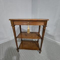French Walnut Side Table