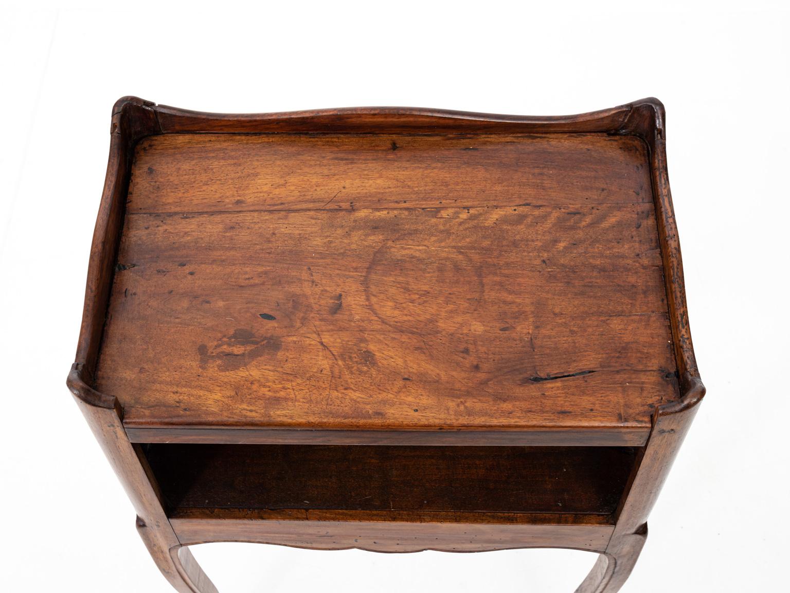 Early 20th Century French Walnut Side Table