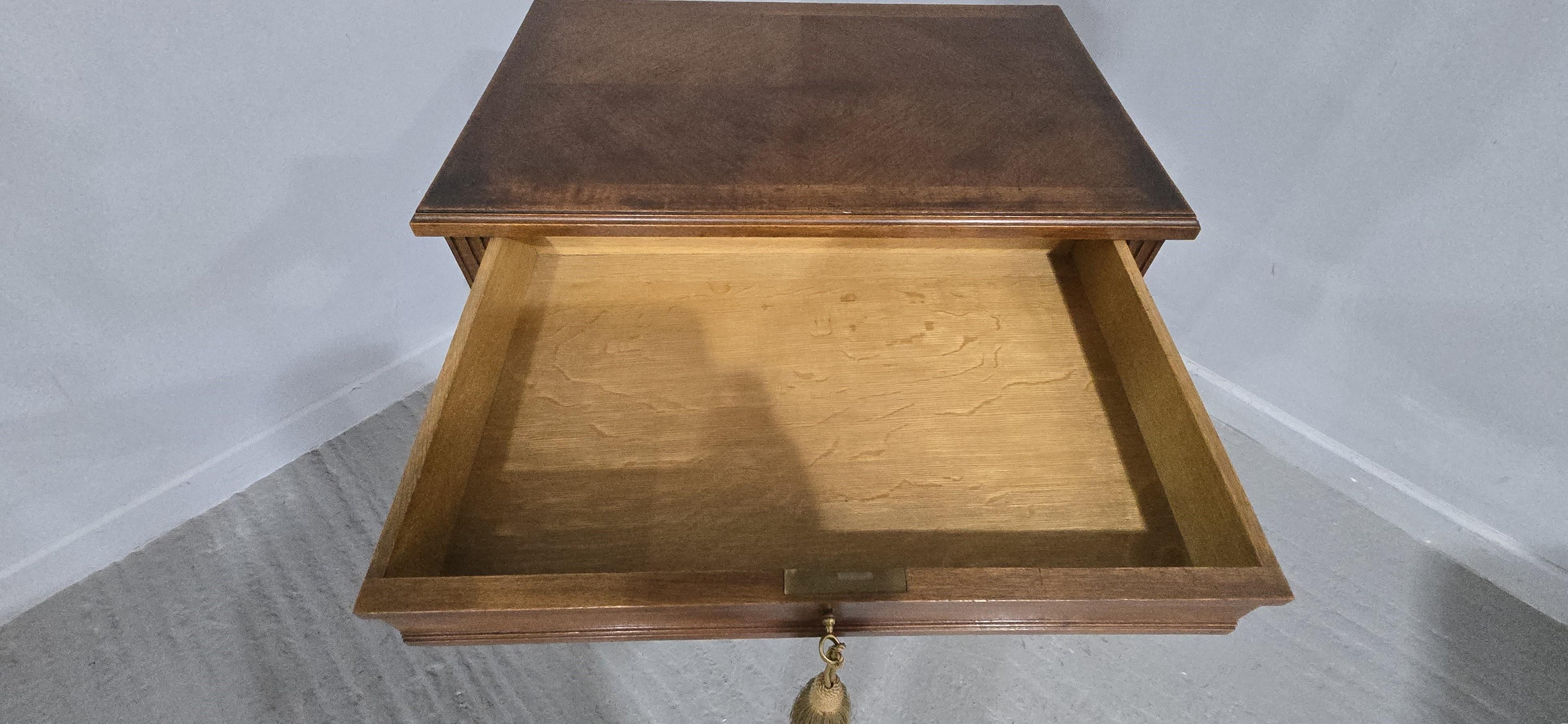 French Walnut Side Table For Sale 3