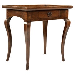 French Walnut Side Table
