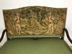 French Walnut Sofa