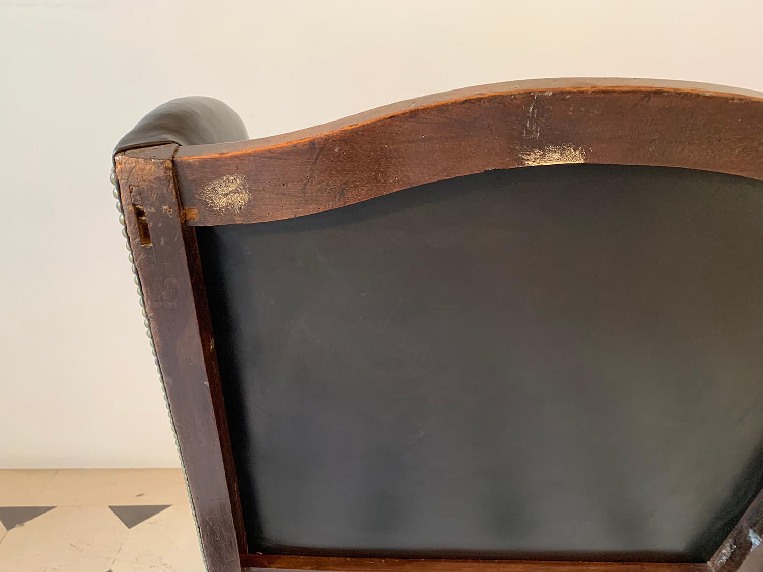 French Walnut Style Louis XIII Sofa For Sale 8