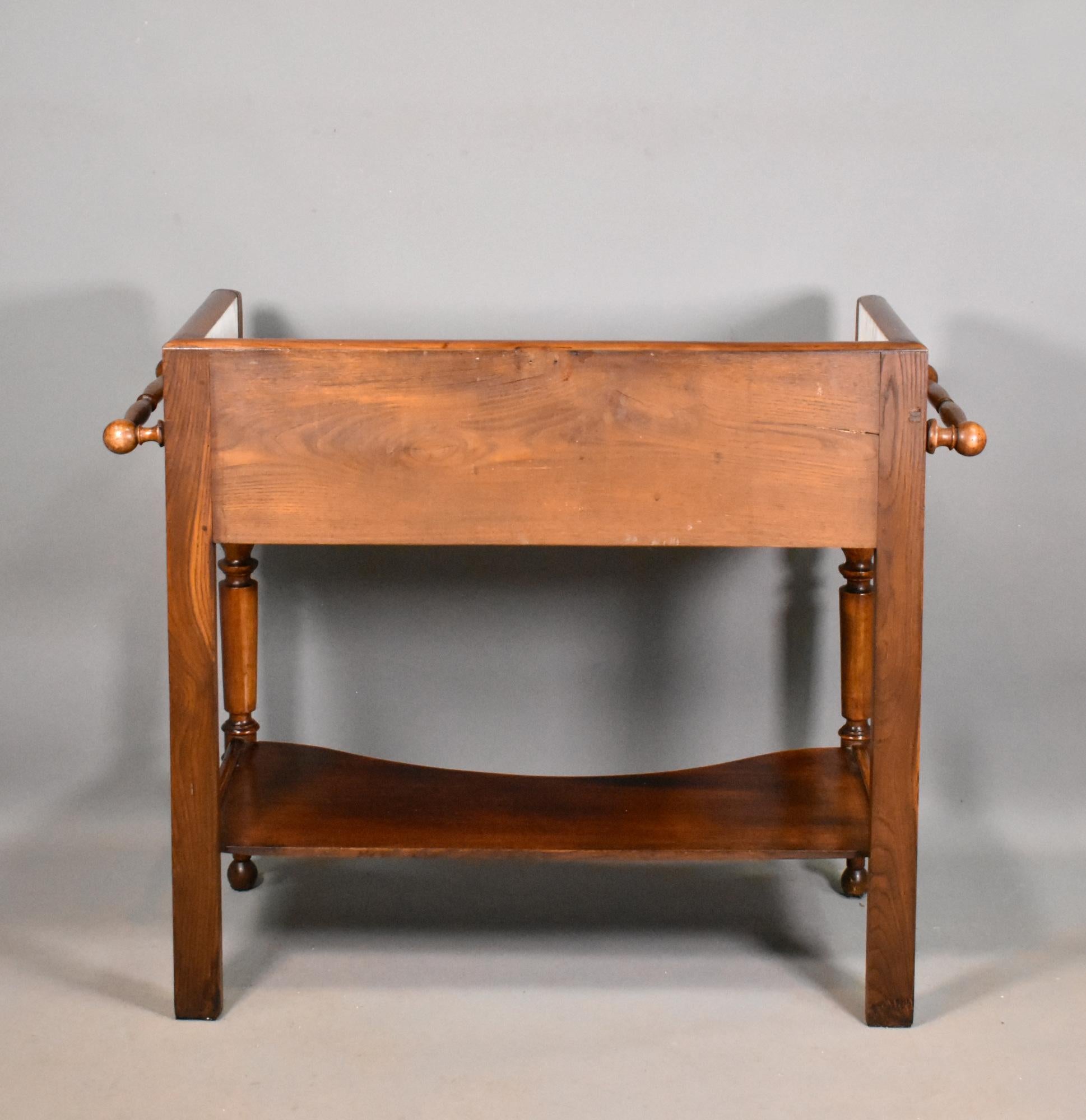 French Washstand in Chestnut Louis Philippe Style 10