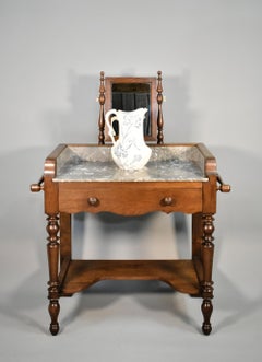 Lavabo / Vanità francese in stile Oak Louis Philippe