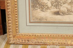 French Watercolor & Ink Drawing 'Manner of Auguste-Xavier Leprince'