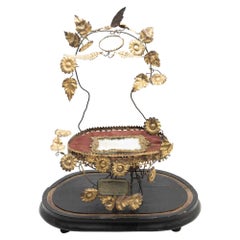 French Wedding Globe, Late 19th century French Wedding Globe, Late 19th century