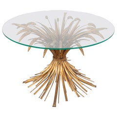 French Wheat Sheaf Table, 1960