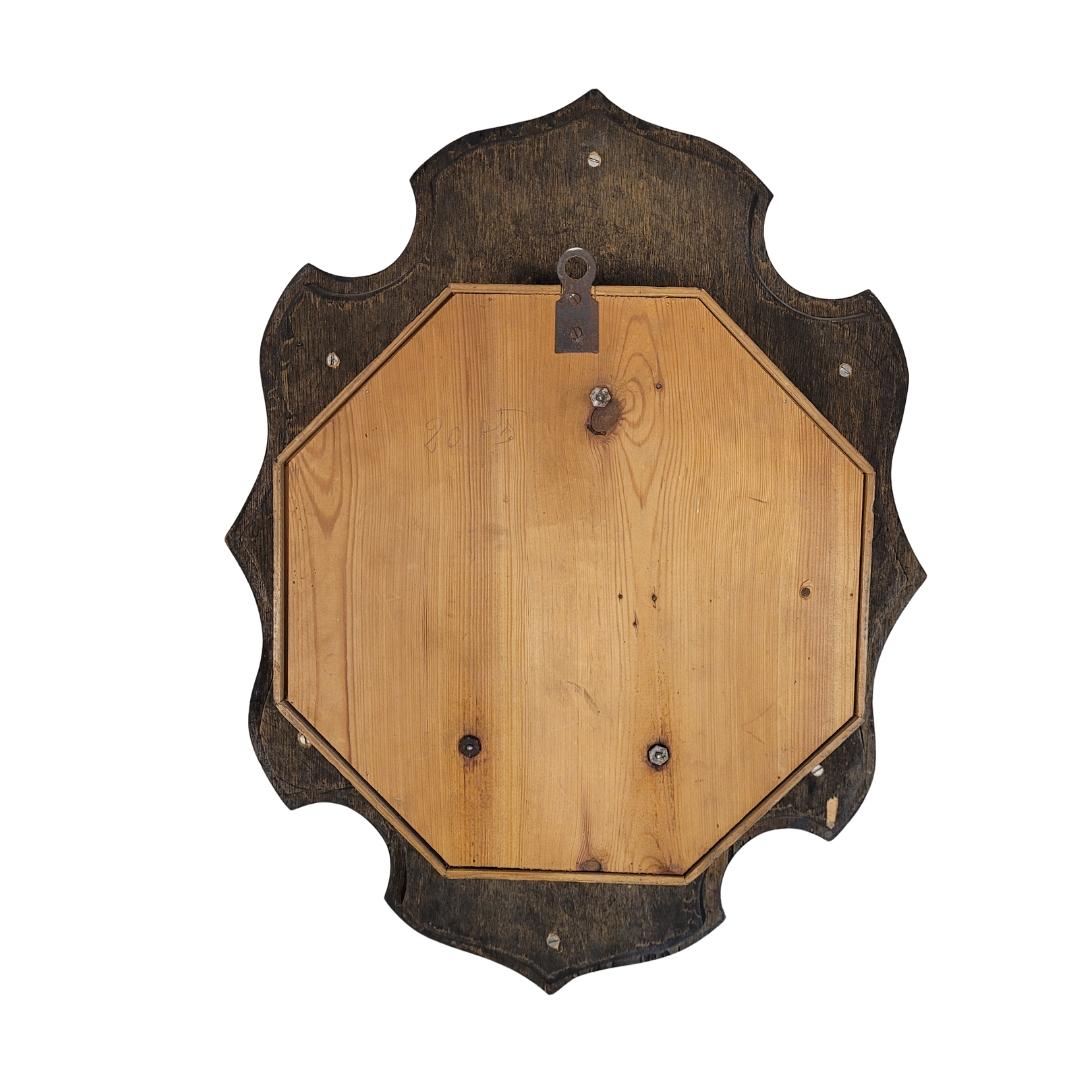 Hand-Crafted French white marble Buy eye  Watch  wood  Brass.París .Napoleón III