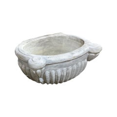 French White Marble Sink