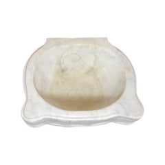 French White Marble Sink
