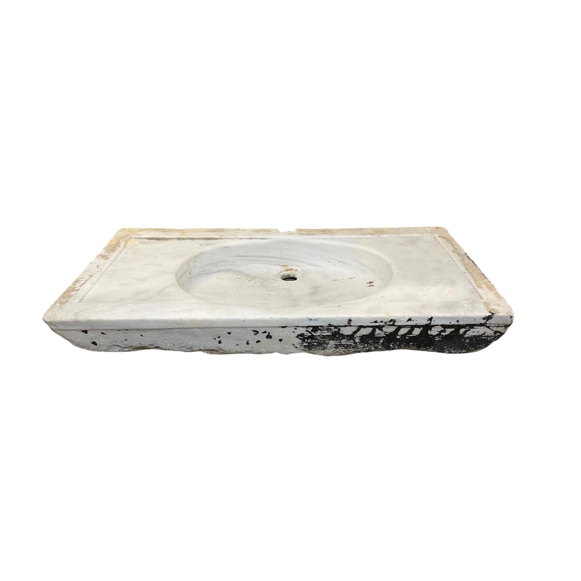 This French White Marble Sink is stylish and elegant with a nostalgic charm from its 17th century design. Carved from natural marble, its timeless beauty and durability are sure to add luxury to any bathroom.

 

