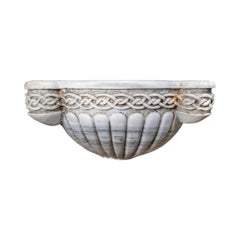 French White Marble Sink