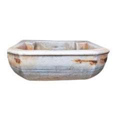 French White Marble Sink
