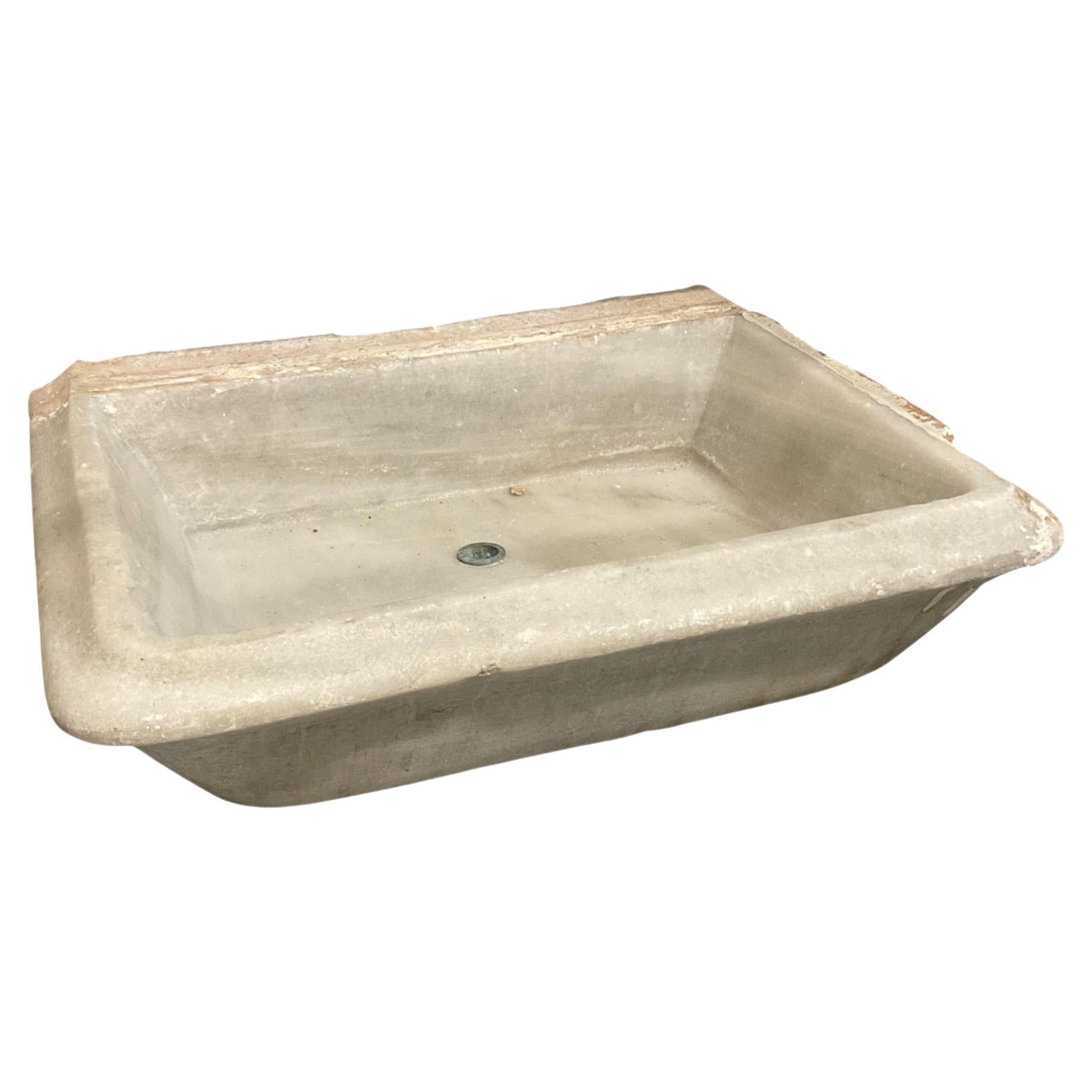Antique Marble Pedestal Sink from France, Circa 1900 at 1stDibs
