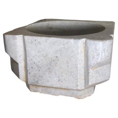 French White Marble Sink