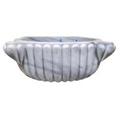 French White Marble Sink