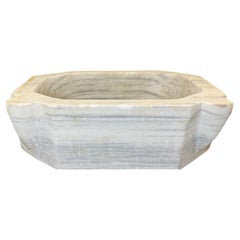 French White Marble Sink