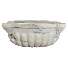 French White Marble Sink