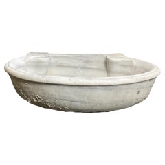 French White Marble Sink
