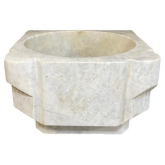 French White Marble Sink