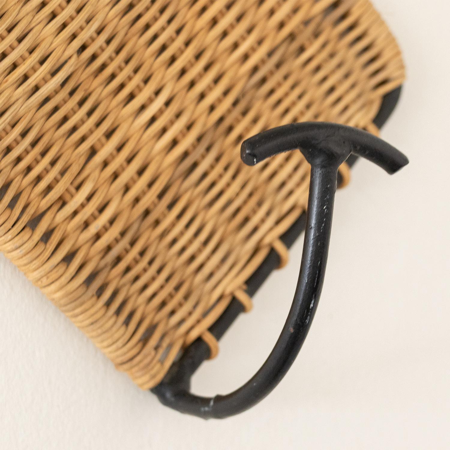French Wicker and Iron Hook 3