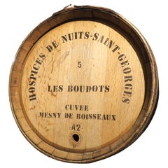 French Wine Barrel Facade, “Hospices de Nuits-Saint-Georges”, 1900s