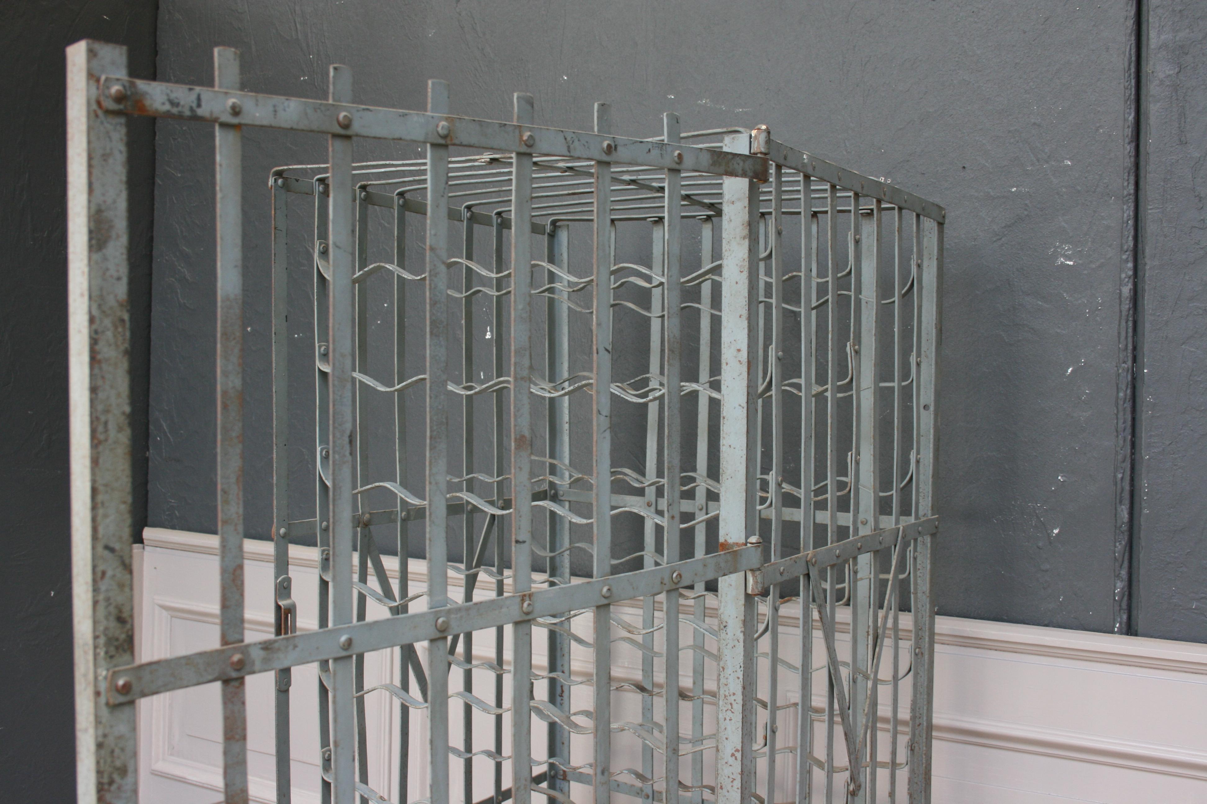 French Wine Cage Cabinet, Early 20th Century 4