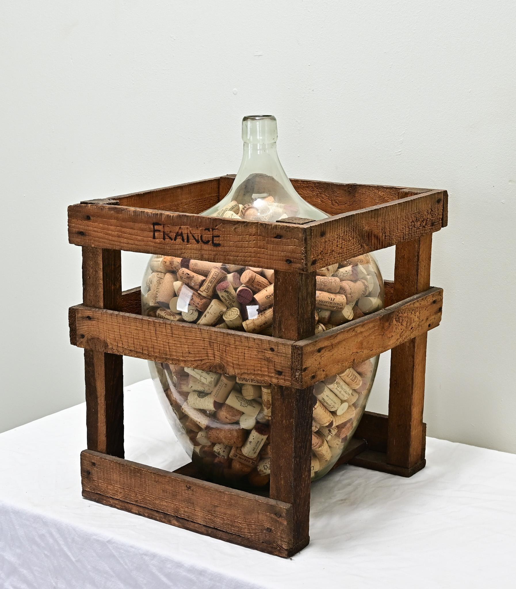 Fusto di vino francese in cassa di Oak In condizioni buone in vendita a Baton Rouge, LA