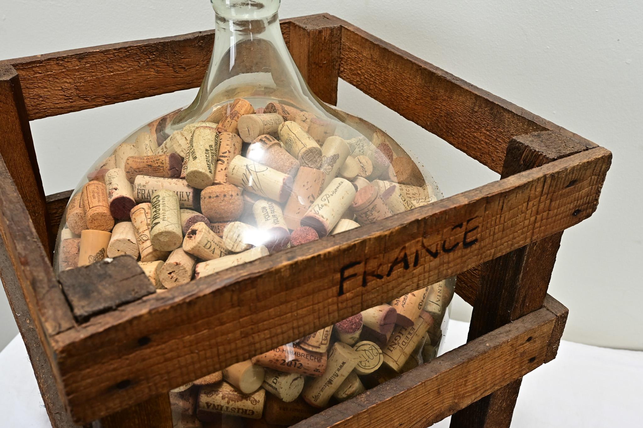 Fusto di vino francese in cassa di Oak in vendita 1