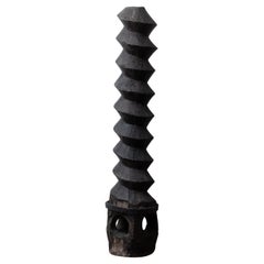 French Wine Press Screw, 19th Century