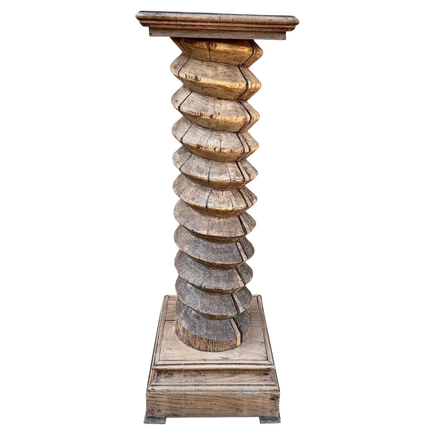French Wine Screw Plant Stand