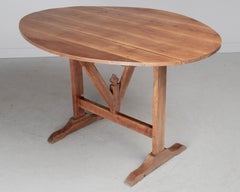 French Wine Tasting Tilt Top Table