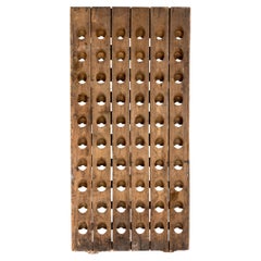 Used French Wine Rack-Champagne Riddling Board
