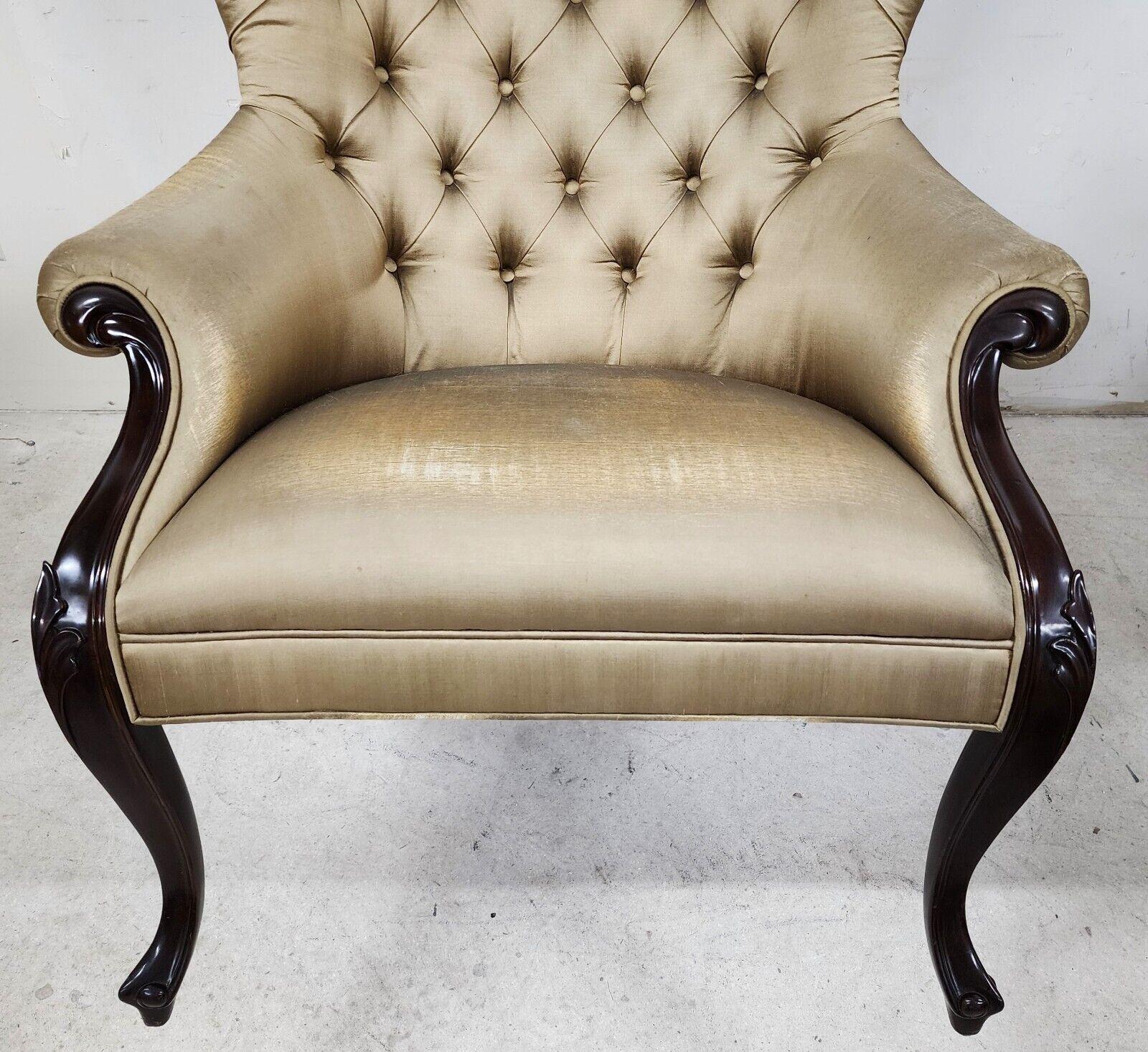 French Wingback Armchair by Christopher Guy For Sale 6