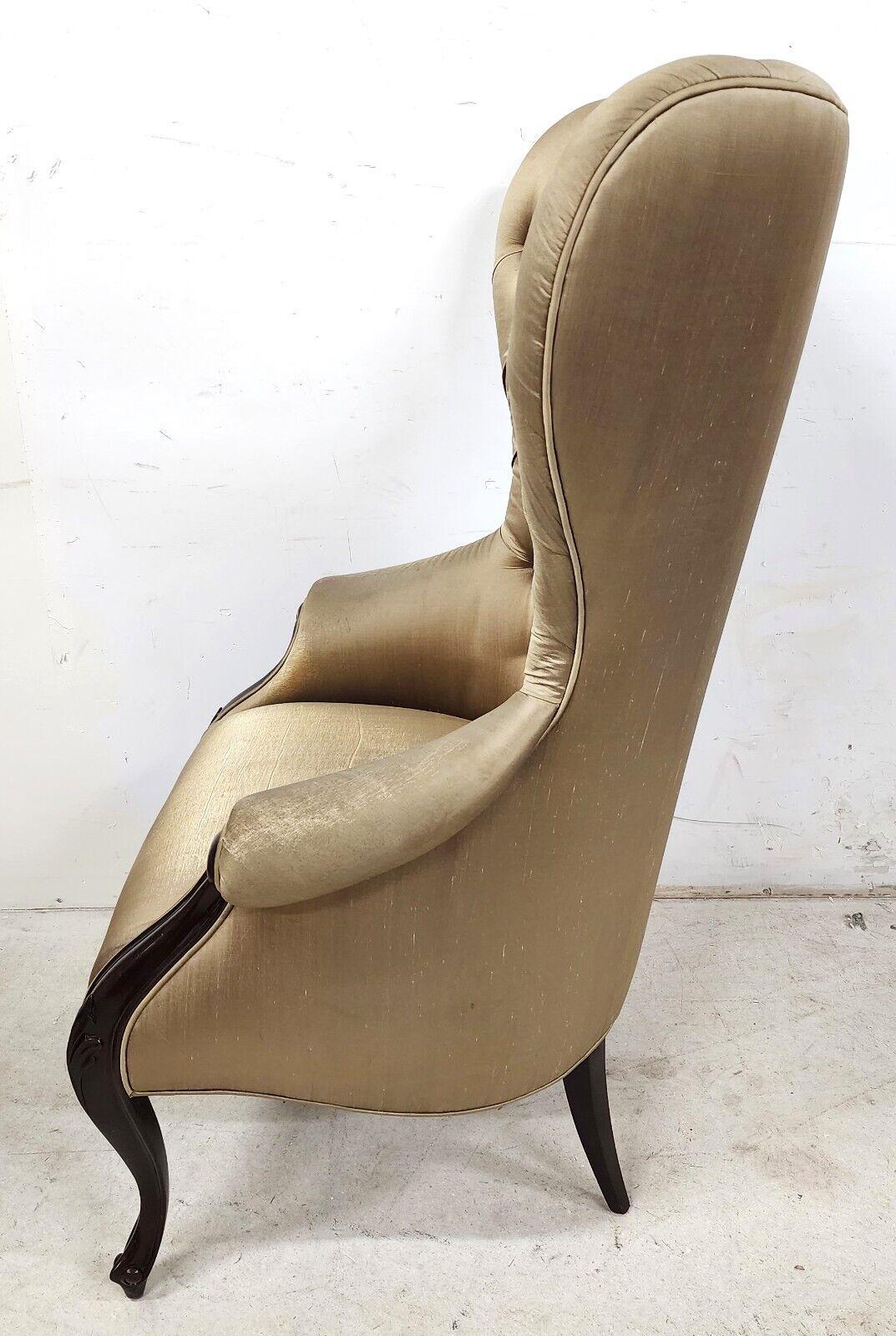 French Wingback Armchair by Christopher Guy In Good Condition For Sale In Lake Worth, FL
