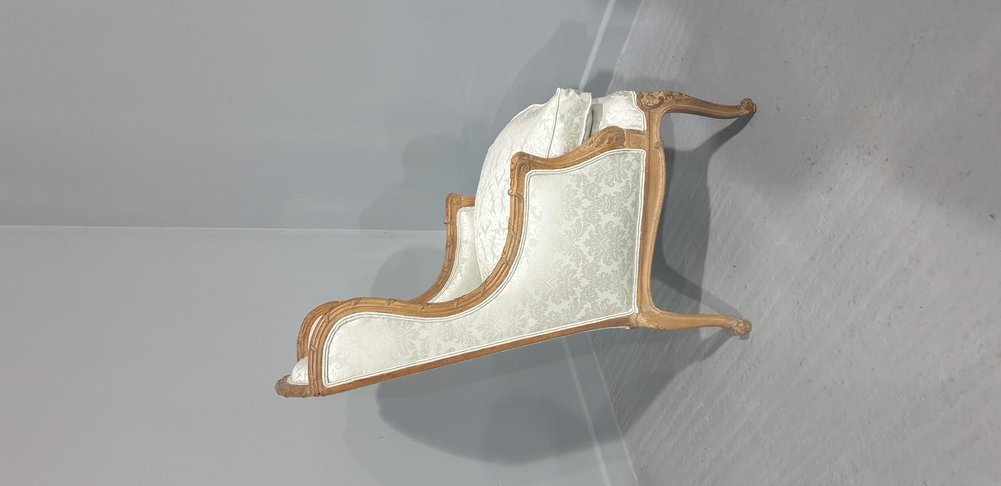 French Winged Armchair For Sale 4