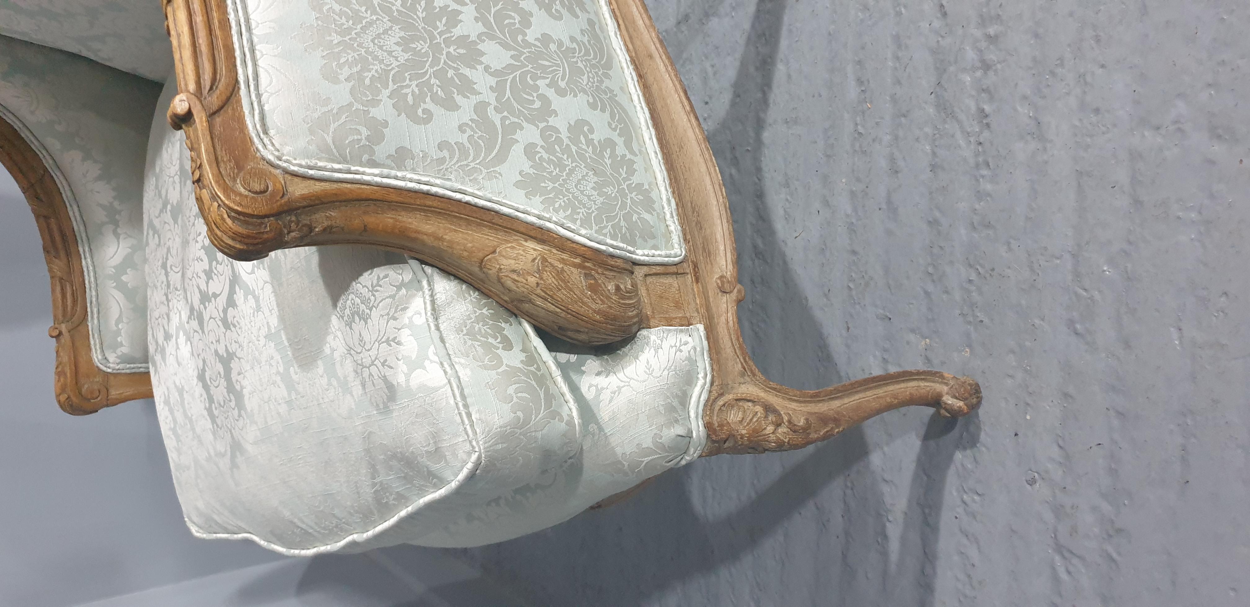 French Winged Armchair For Sale 8