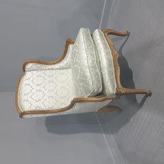French Winged Armchair